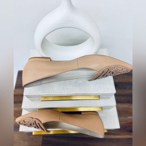 Sophia Webster Bibi Stud Butterfly Flats, Size 9.5B - Picture 5 of 16